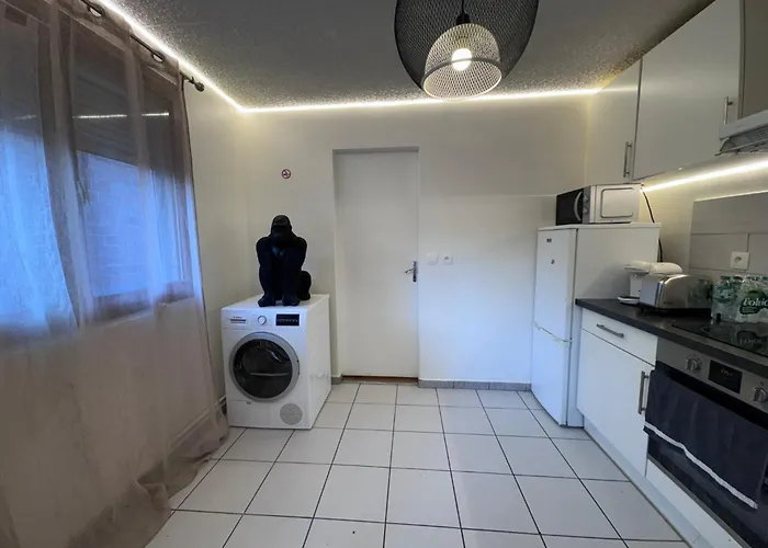 F2 50M2 Paris Orly - Jacuzzi - Lumiere Variable