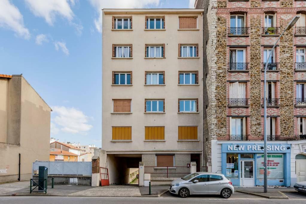 F2 50m2 Paris Orly - Jacuzzi - Lumiere Variable Apartamento Alfortville