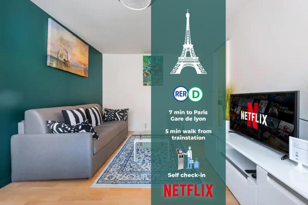 F2 Paris 12eme - Gare De Lyon - Orly Apartment *